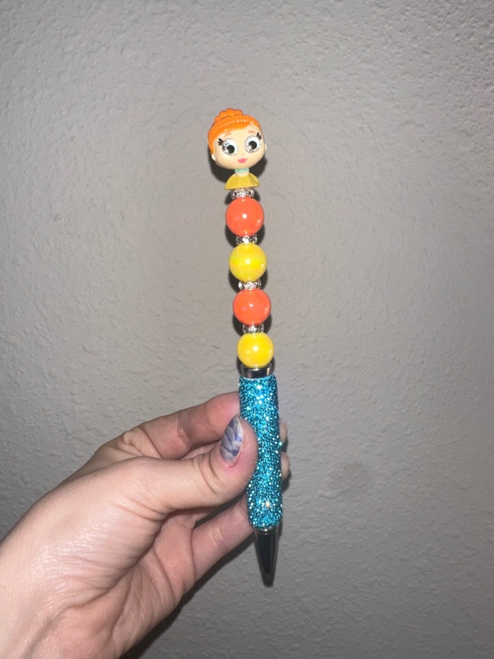 Anna from Frozen Beaded Rinestone Pen